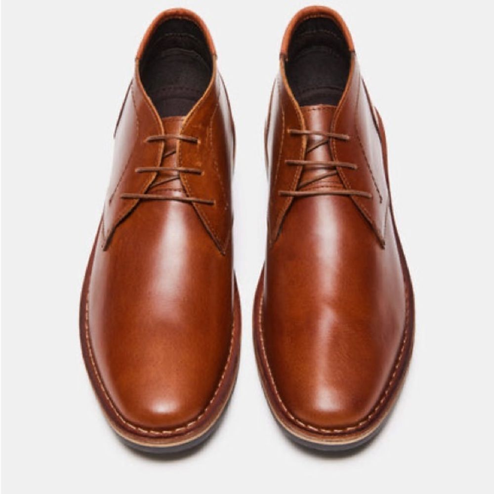 Steve Madden HARKEN COGNAC LEATHER - Picture 4 of 5
